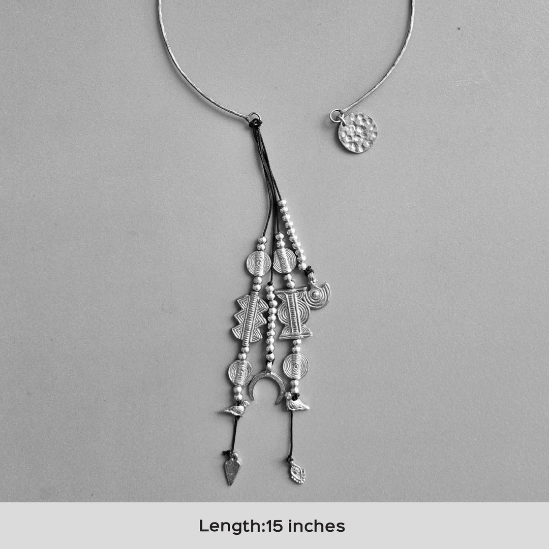 Handmade Hansli Brass Charms Necklace
