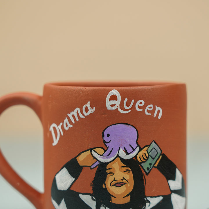 Photo Personalized Hand-Painted Terracotta Mug