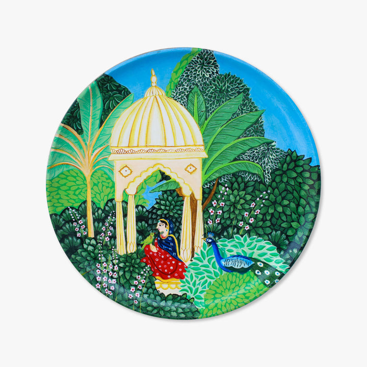 Handpainted Wooden Wall Plate