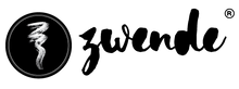 Copper Enamel Pendant - Circle - Black - Zwende