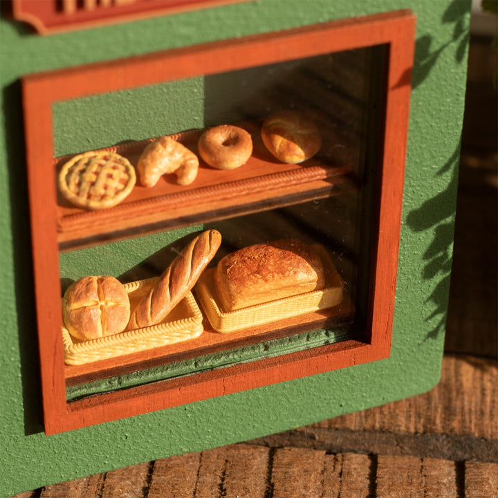 Personalized Handmade Miniature Lil Bakery Shop Themed Pen Stand For Decor
