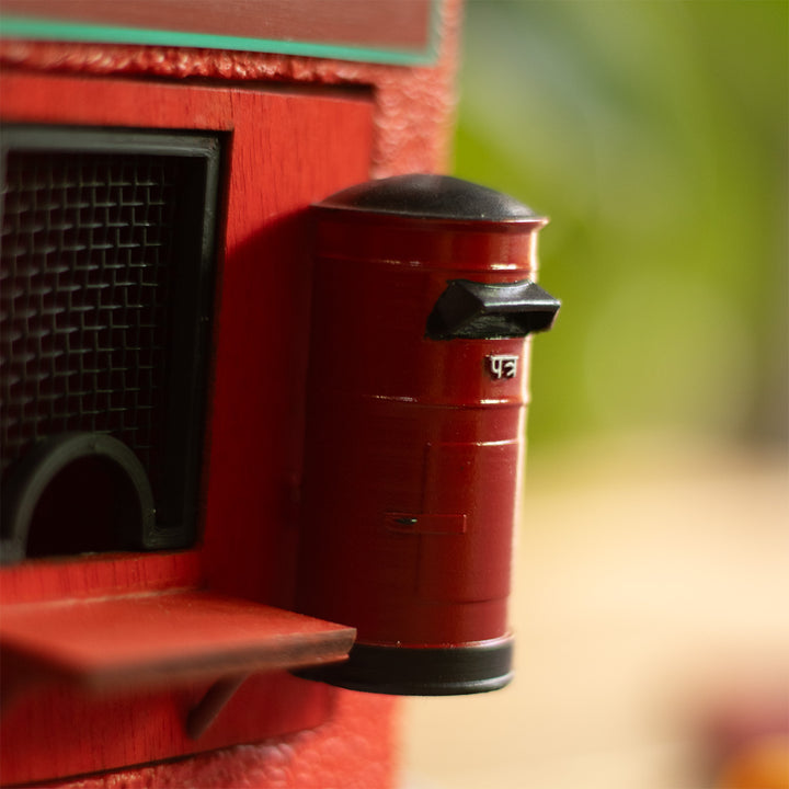 Personalized Handmade Miniature Post Office Themed Pen Stand For Decor