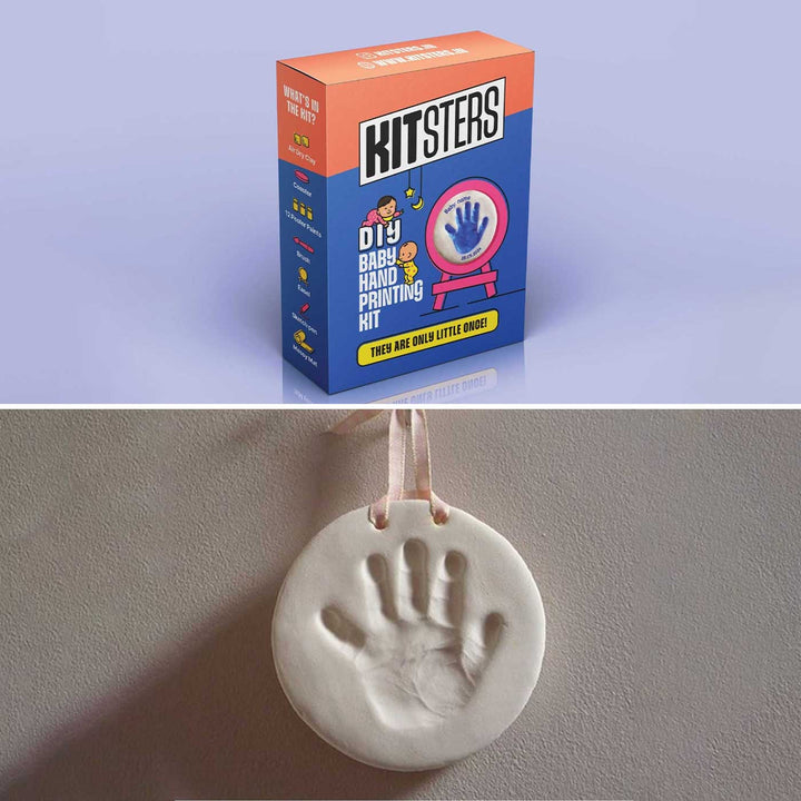Baby Hand & Foot Print DIY Kit