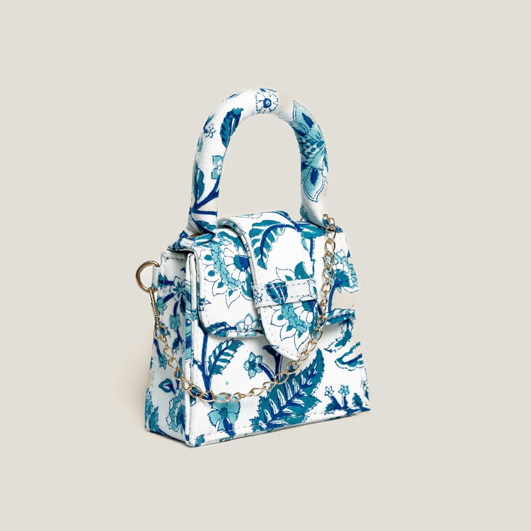 Mini Badal Hand Block Printed Chiq Bag