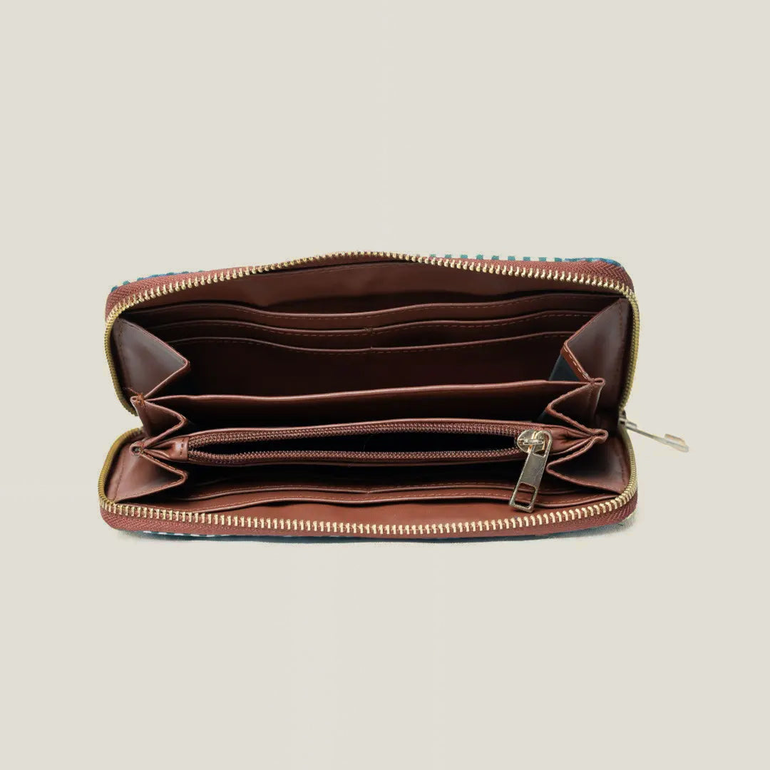 Badal Hand Block Printed Wrist Clutch