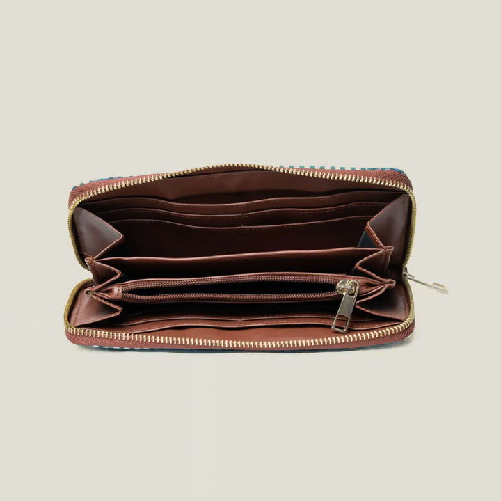 Badal Hand Block Printed Wrist Clutch