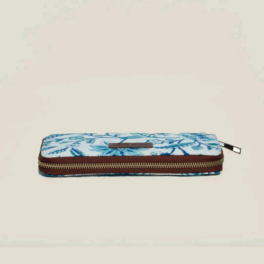 Badal Hand Block Printed Wrist Clutch