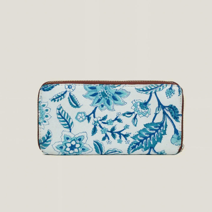 Badal Hand Block Printed Wrist Clutch