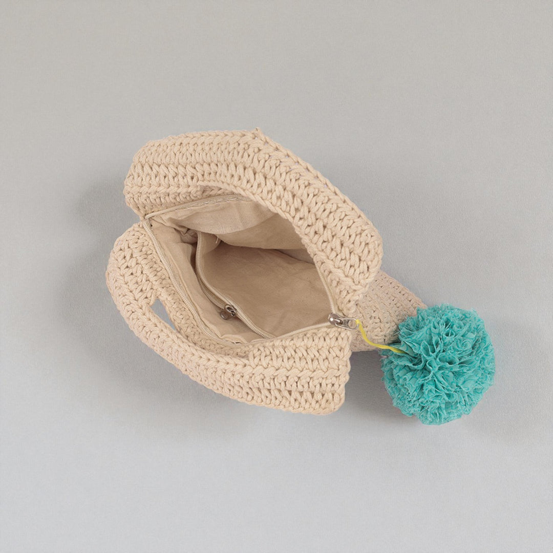 Handmade Crochet Miniature Handbag