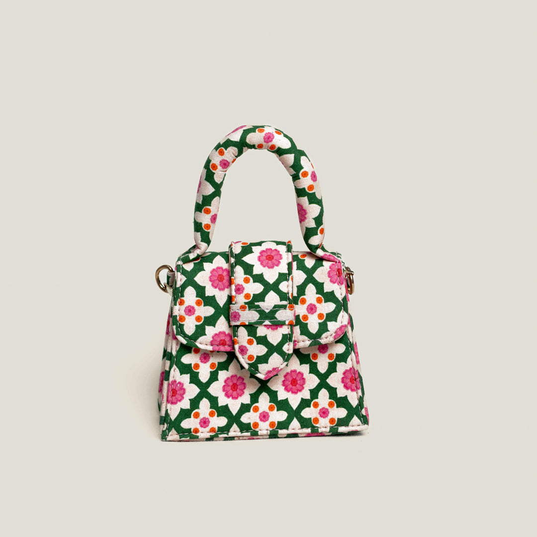 Mini Bageechi Hand Block Printed Chiq Bag