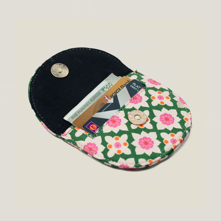Bageechi Hand Block Printed Coin Pouch