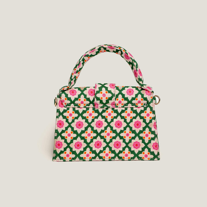 Bageechi Hand Block Printed Medium Chiq Bag