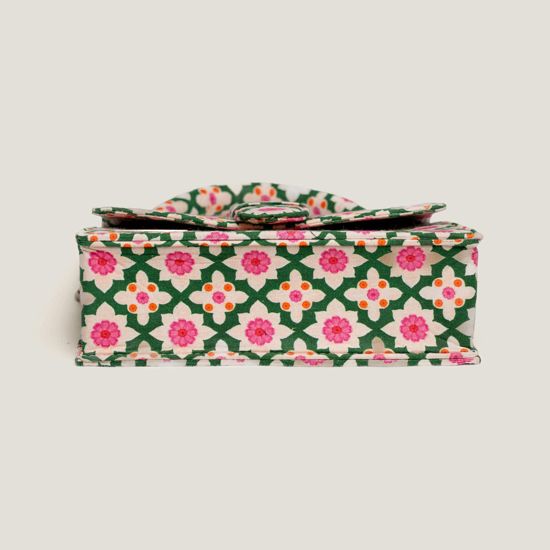 Bageechi Hand Block Printed Medium Chiq Bag