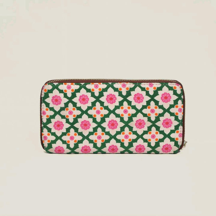 Bageechi Hand Block Printed Wrist Clutch