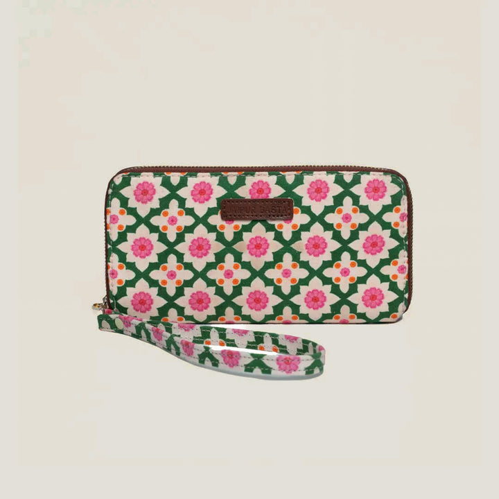 Bageechi Hand Block Printed Wrist Clutch