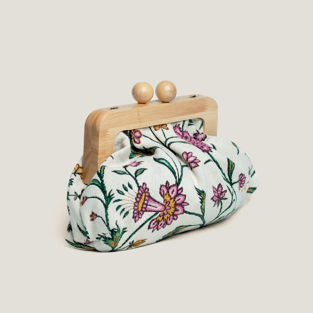 Bagh Jacquard Dome Clutch