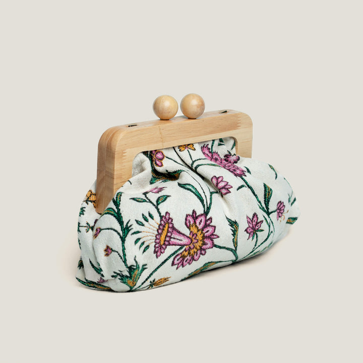 Bagh Jacquard Dome Clutch