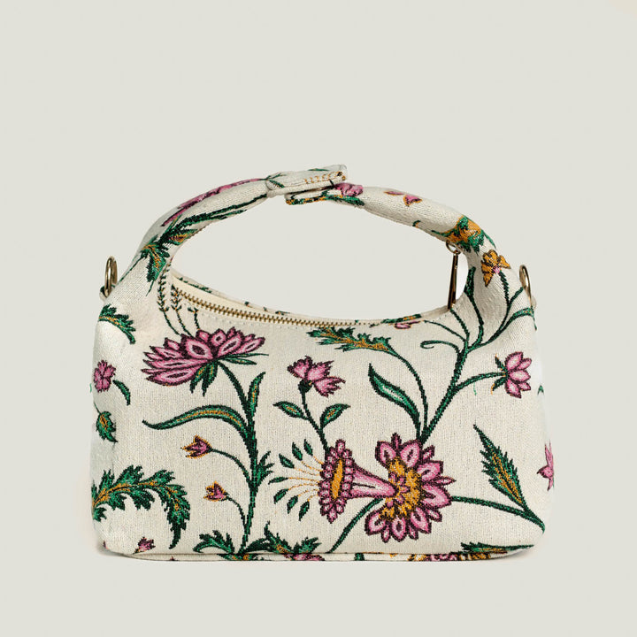 Bagh Print Jacquard Ellara Handbag