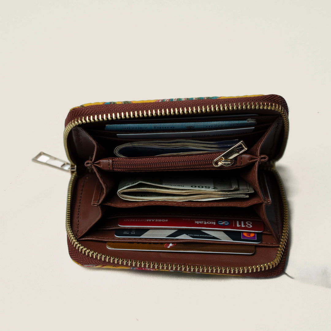 Basant Hand Block Printed Wallet
