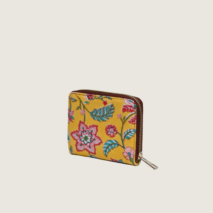 Basant Hand Block Printed Wallet