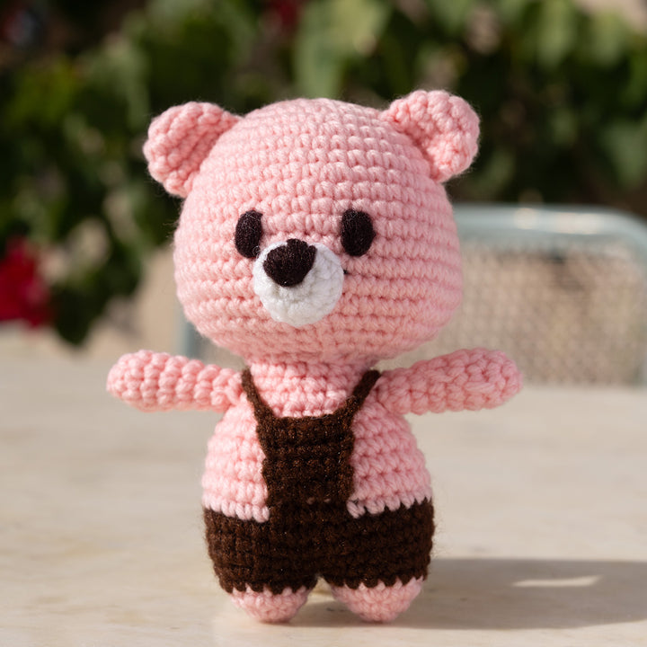Handmade Crochet Bear Toy For Kids