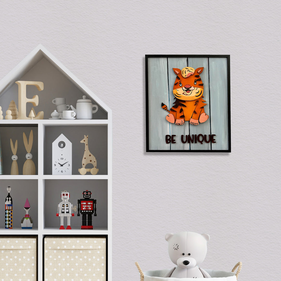 Hand-painted Affirmations Animal Wall Art For Kids