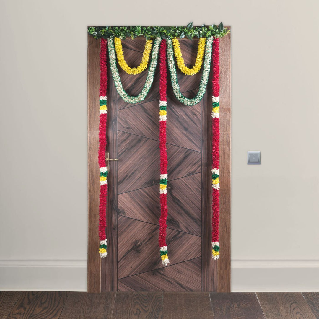 Solawood Rajnigandha Floral Festive Hangings