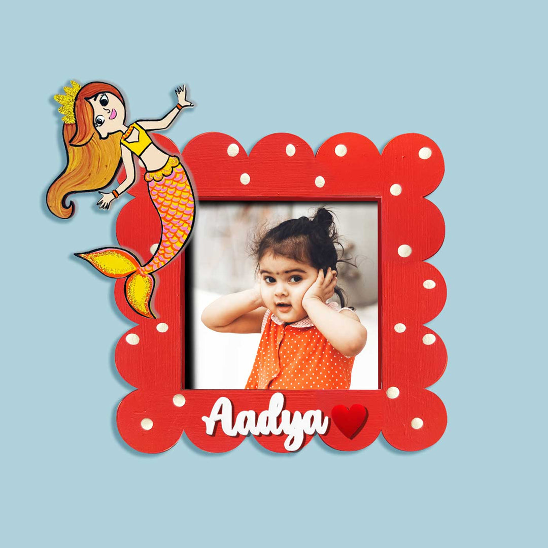Handcrafted Personalized Polaroid Photo Magnet for Boys and Girls