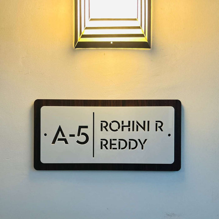 Personalized Rectangle Acrylic Name Plate