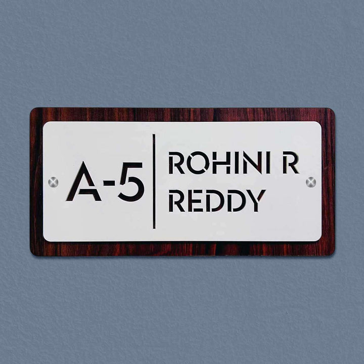 Personalized Rectangle Acrylic Name Plate