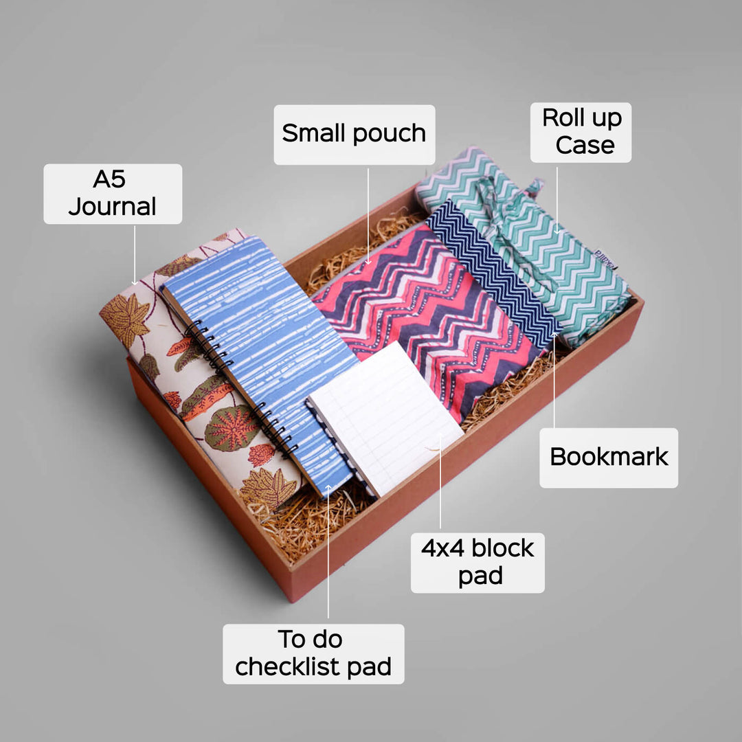 Printed Planner Hamper - Assorted