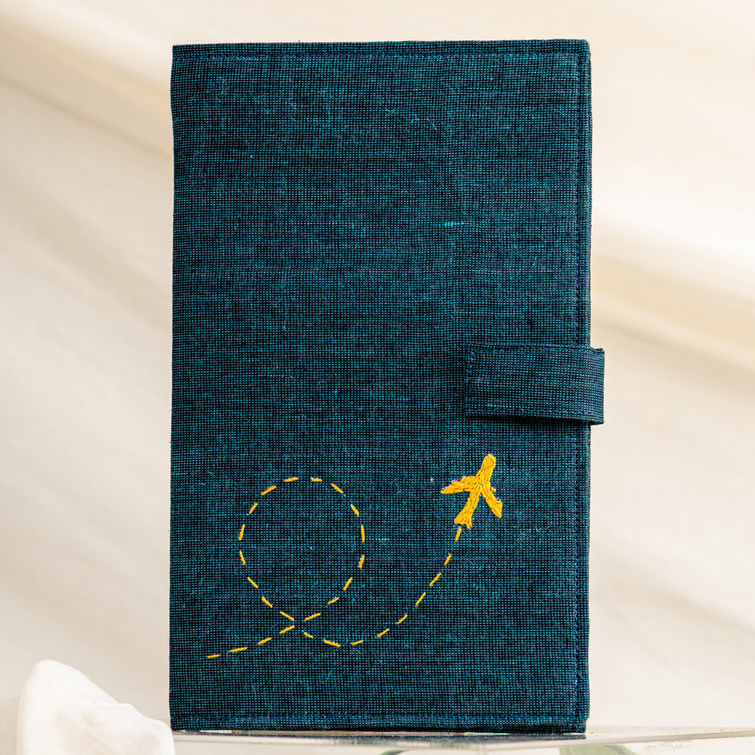 Wander Teal Flight Passport Holder