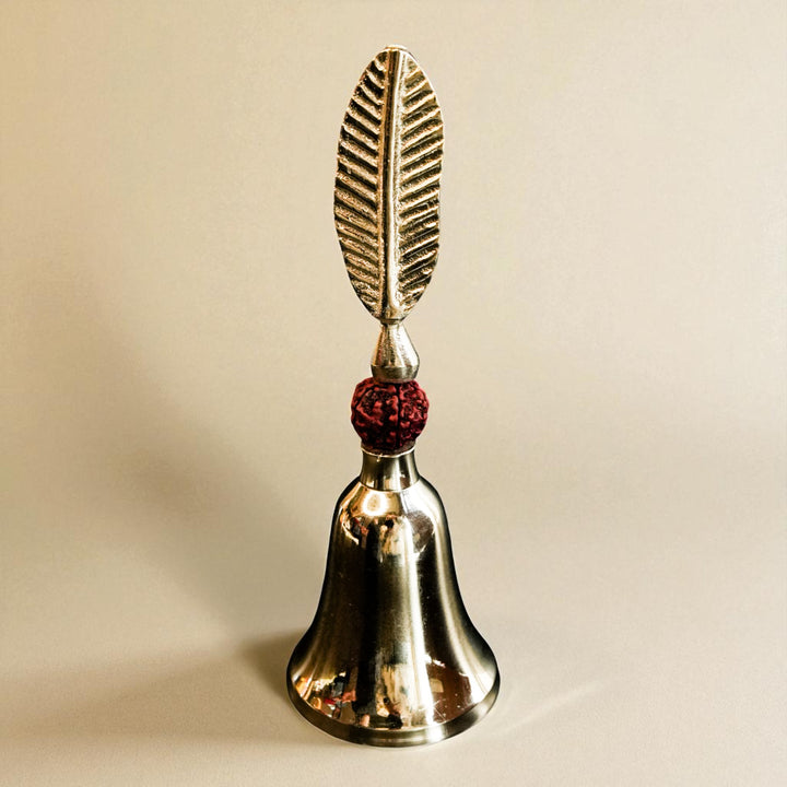 Silver Plated Rudra Prayer Bell Packed in Gift Box