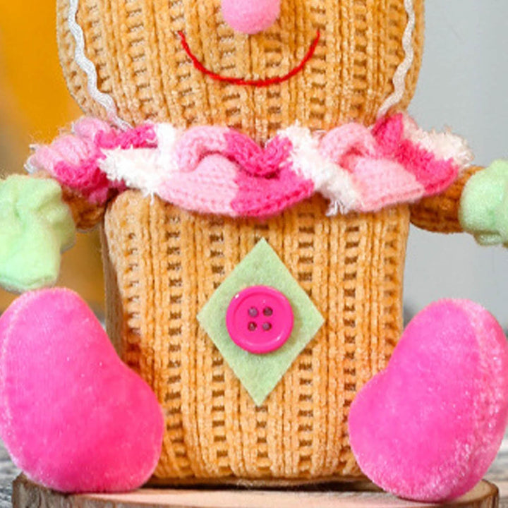 Handmade Biscuit Bella Candyland Glow Twins Plush Figurine With Light