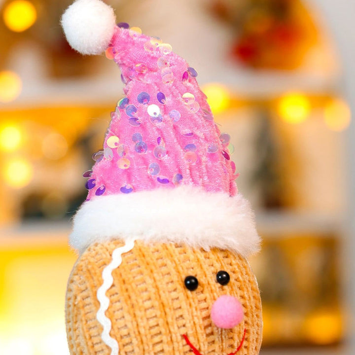 Handmade Biscuit Bella Candyland Glow Twins Plush Figurine With Light