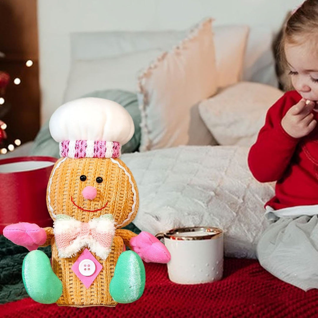 Handmade Biscuit Ben Candyland Glow Twins Plush Figurine With Light