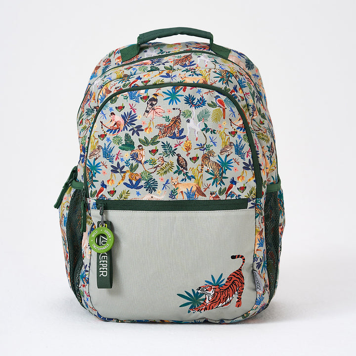 A Canopy In Kanha Theme Water-Resistant Kids Everyday Backpack