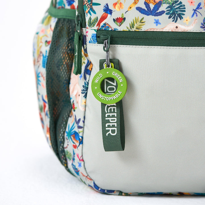 A Canopy In Kanha Theme Water-Resistant Kids Everyday Backpack