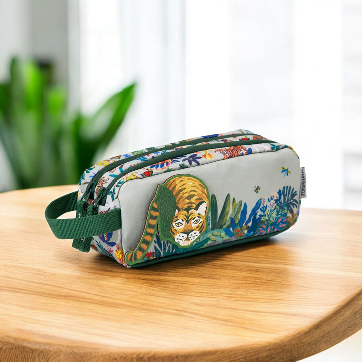 A Canopy In Kanha Theme Water-Resistant Kids Pencil Pouch