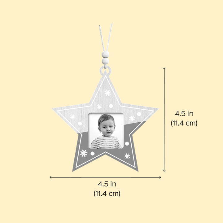 Photo Personalized Wooden Ornament For Christmas Tree Decoration