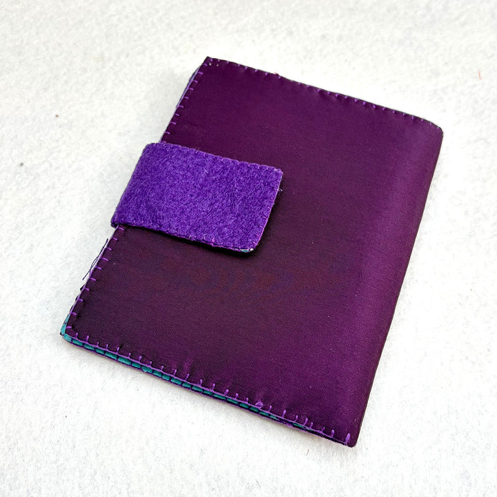 Handmade Chalo Chale Passport Holder | Purple