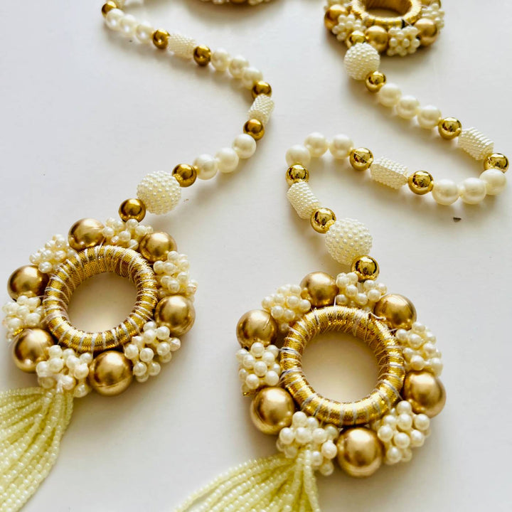 Handmade Beaded Flower Design Hanging
