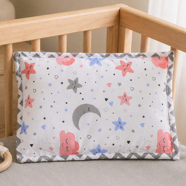 Dreamy Blush Skies Memory Foam Baby Pillow