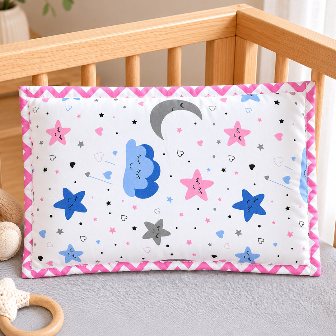 Dreamy Lavender Skies Memory Foam Baby Pillow