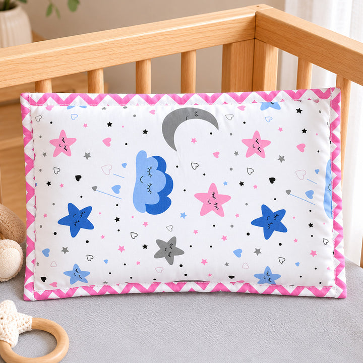 Dreamy Lavender Skies Memory Foam Baby Pillow