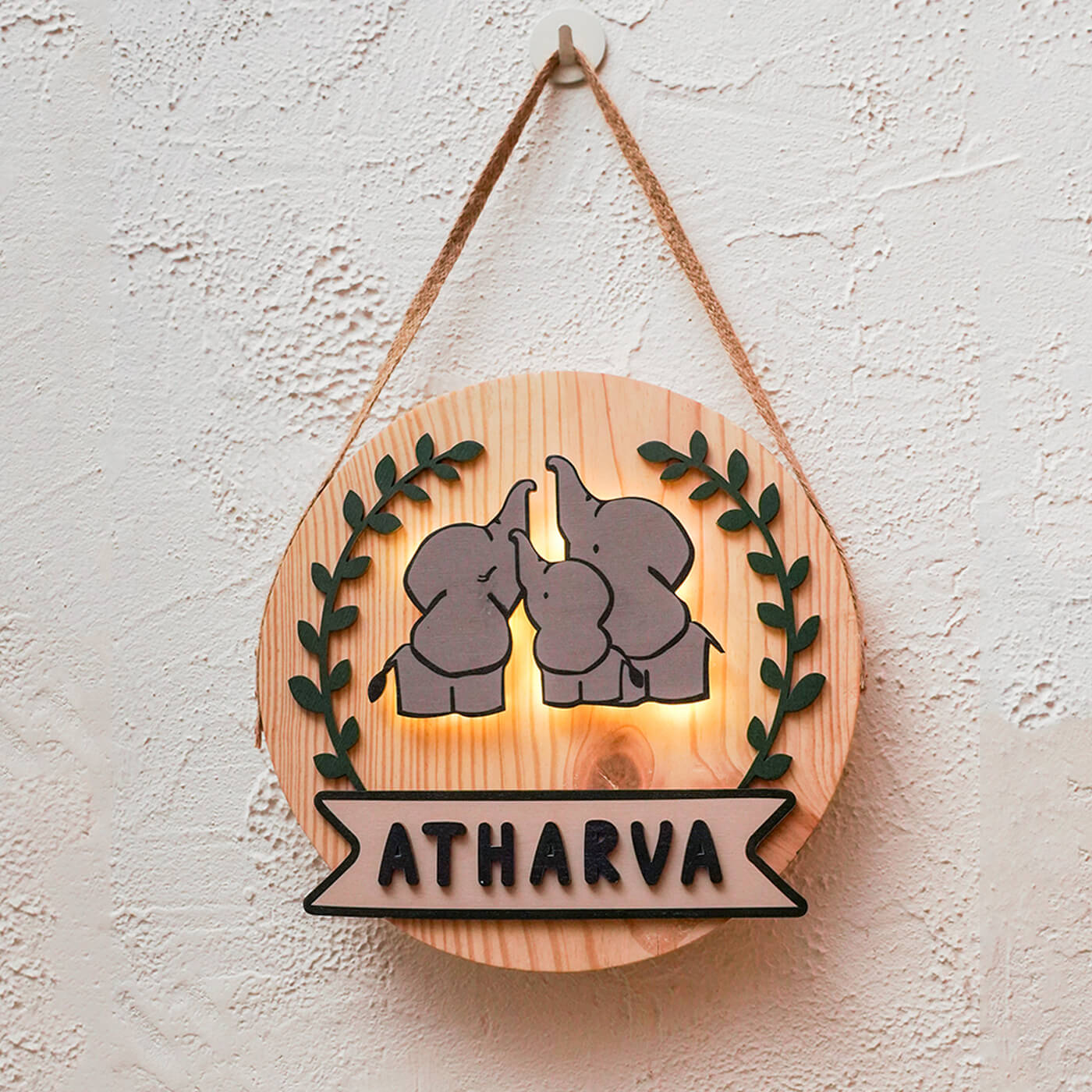 Kids shop name plate
