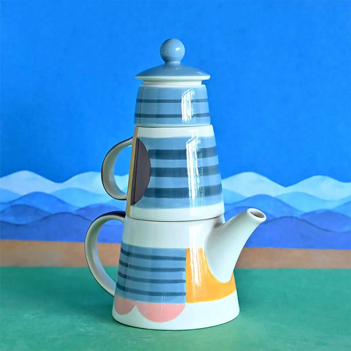 Handmade Chromatique Fantastique Tea for One | Set Of 3