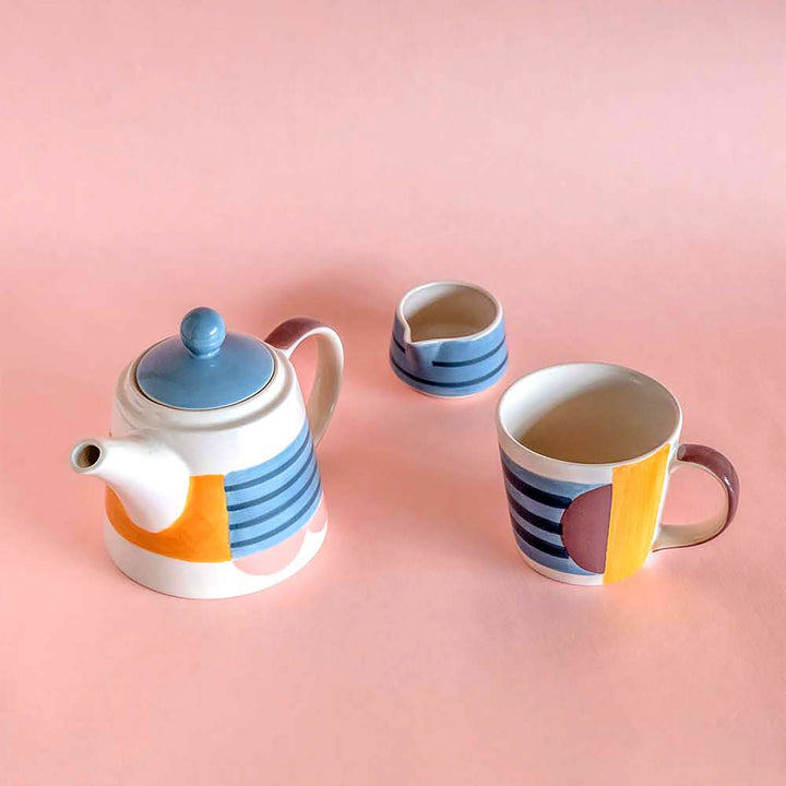 Handmade Chromatique Fantastique Tea for One | Set Of 3
