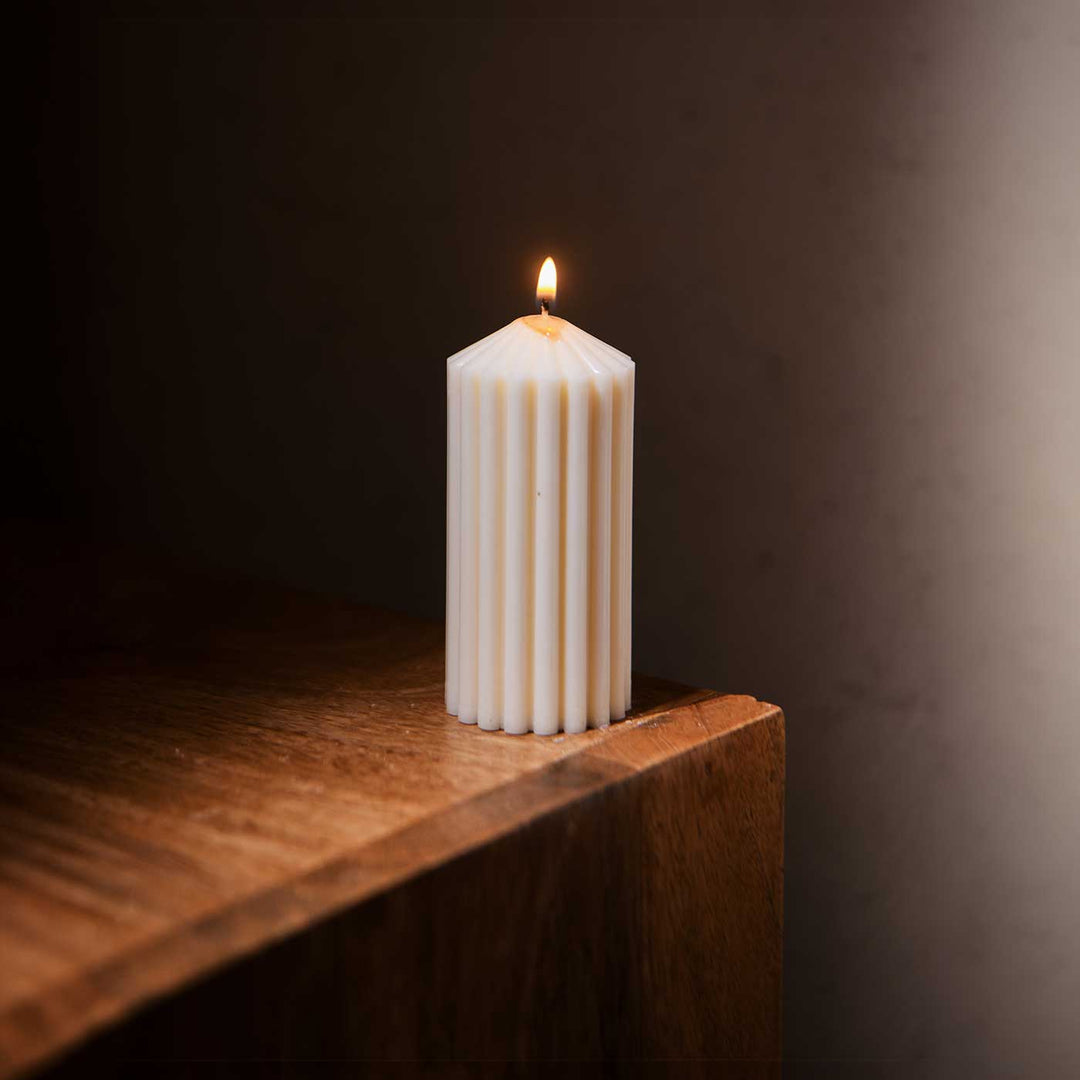 Handmade Cirque Lumière Soy Wax Candles For Christmas Decoration | Set Of 2
