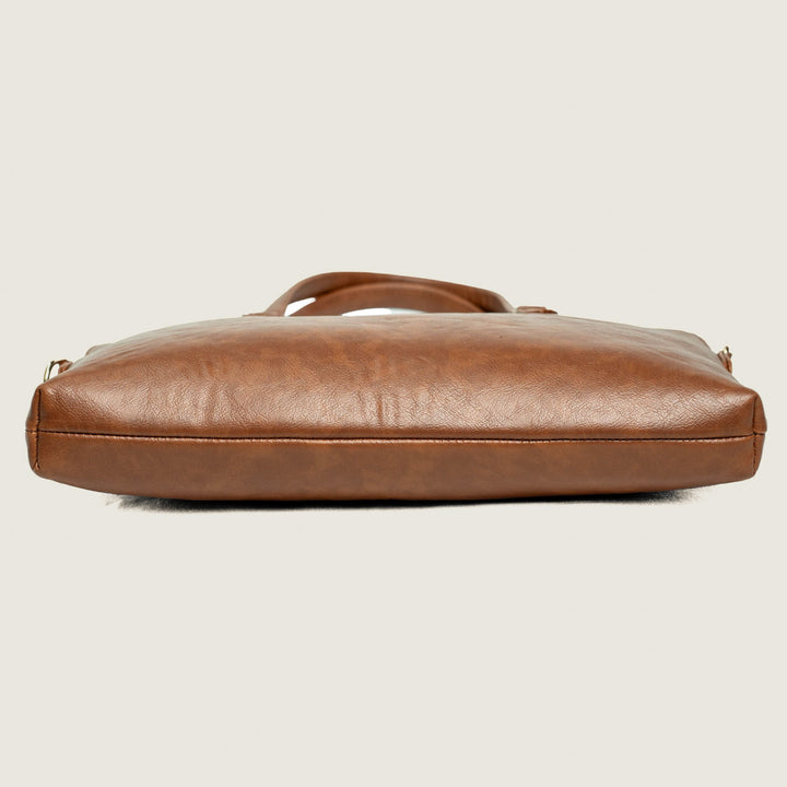 Classic Vegan Leather Laptop Bag